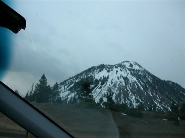 Cinder cone near Mt. Shasta, Ca.