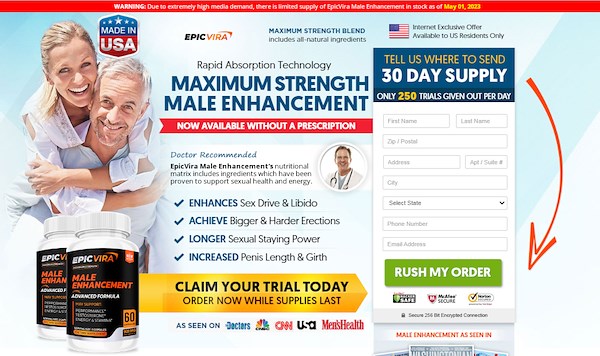 EpicVira Male Enhancement [Is Scam?] 8 Truth About Benefits?