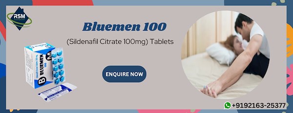 Accelerate Recovery from ED & Sexual Performance with Bluemen 100mg