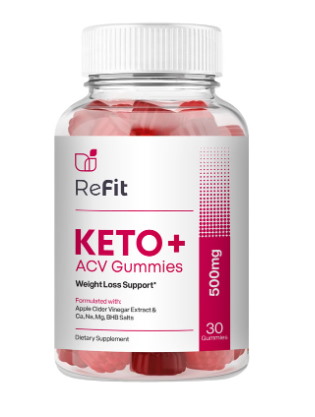 ReFit Keto + ACV Gummies- No More Stored Fat It's Accelerates Natural Ketosis!