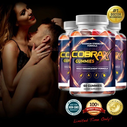 CobraX Male Enhancement Gummies Pills Reviews  (trusted Or Fake) Read Benefits & Report!