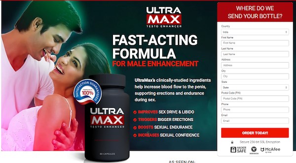 UltraMax Testo Enhancer: Pills Reviews 2023, Trusted product, Help to satisfy a woman!