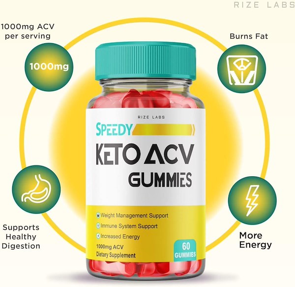 Speedy ACV Keto Gummies : The Perfect Addition to Your Low-Carb Diet